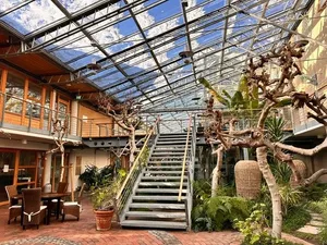 Treppe im Coworking Space