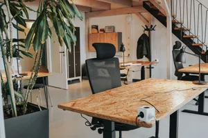 Innenansicht des Coworking Spaces in Niebüll